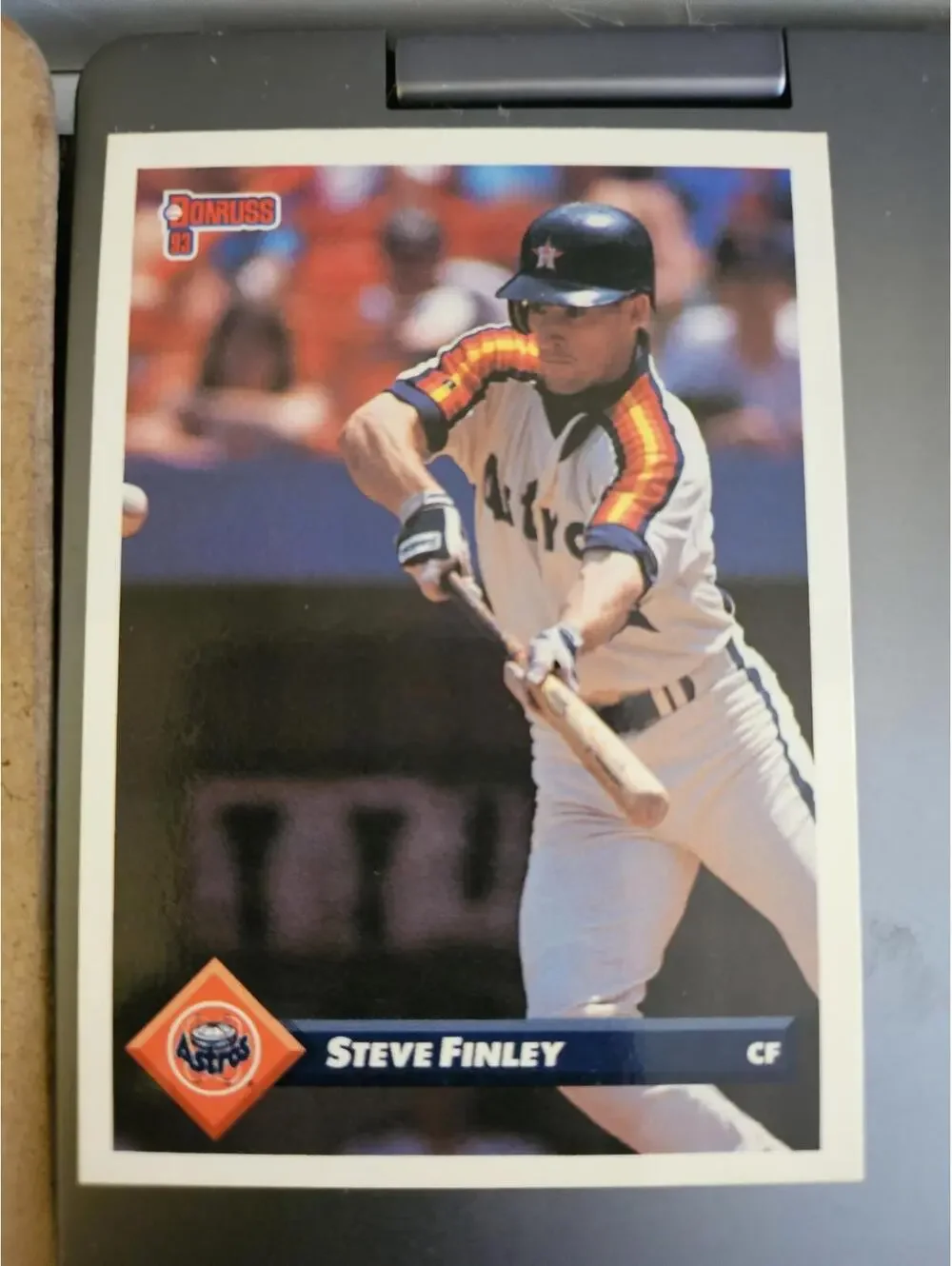 1993 Donruss #192 Steve Finley Astros Baseball Card